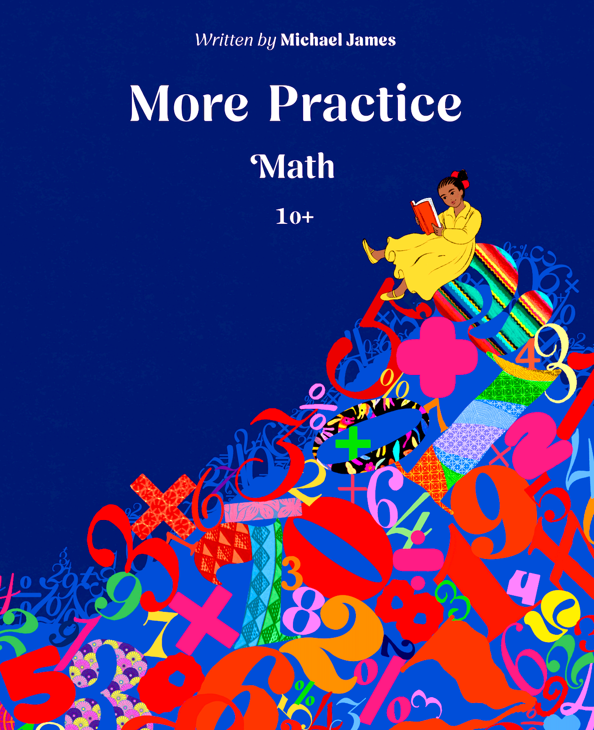 More Practice Math book, mathematics book, rekenen, foutloos rekenen, beter rekenen, oefenen, front cover.